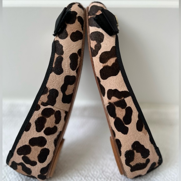 Kate Spade New York Fontana Too Ponyhair Leopard Print Ballet Flats - Picture 7 of 7
